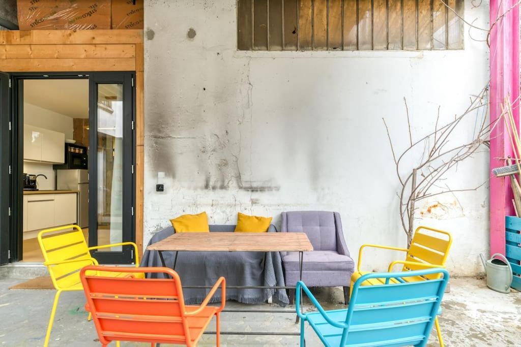Apartment Loft Urban Garden: 4 People - Wifi Fiber - Terrace *